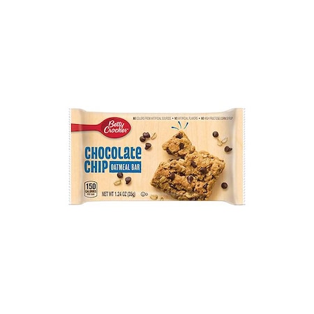 Betty Crocker Individually Wrapped Chocolate Chip Oatmeal Bar 1.24 oz., PK144 16000-45977